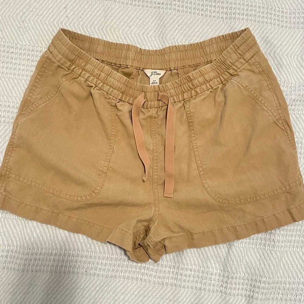 J. Crew Women's Cargo Shorts in Tan
